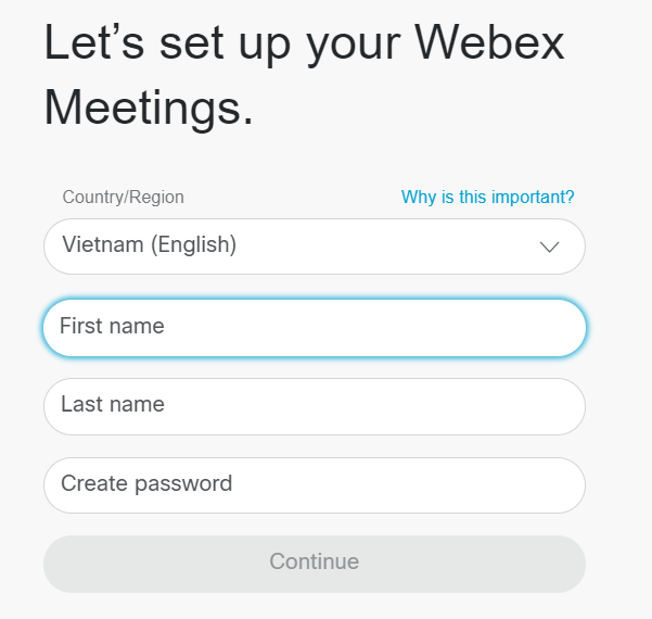 Tại sao webex site url lại quan trọng trong việc sử dụng ứng dụng Webex?
